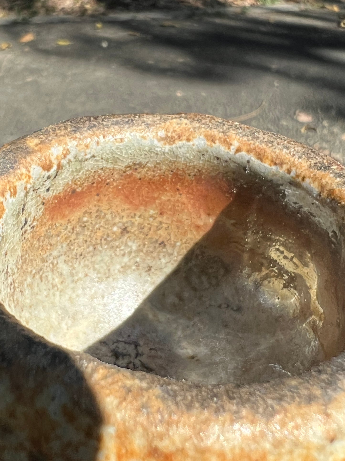 Woodfired Handmade Crude Pottery Teacup Gloss Unique Artwork Chinese Master Pottery Ceramic Japanese Ceramic Tea Ceremony