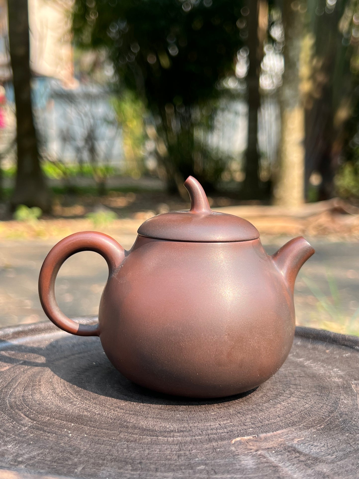 This is a Nixing teapot.this is a Chinese Nixing pottery clay teapot