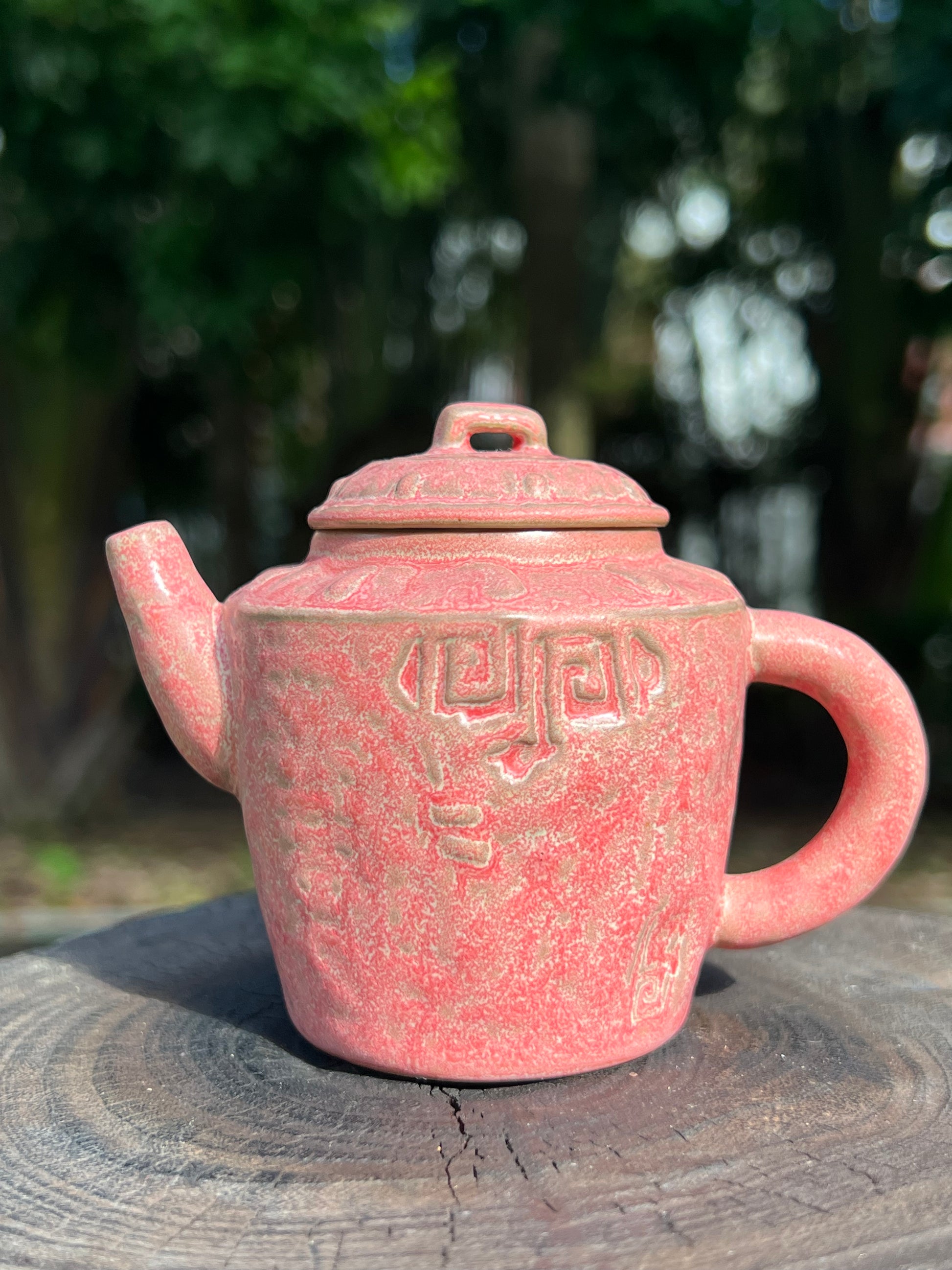 this is a ceramic teapot