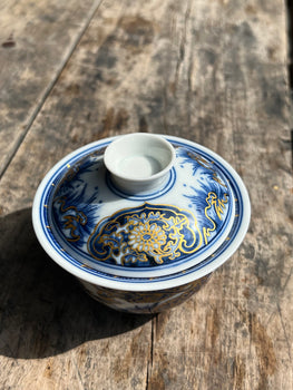 Chinese Handpainted Chinese Dragon Blue and White Porcelain Teaset Jingdezhen Tea tray Teapot Holder Ceramic Master Pottery Artwork