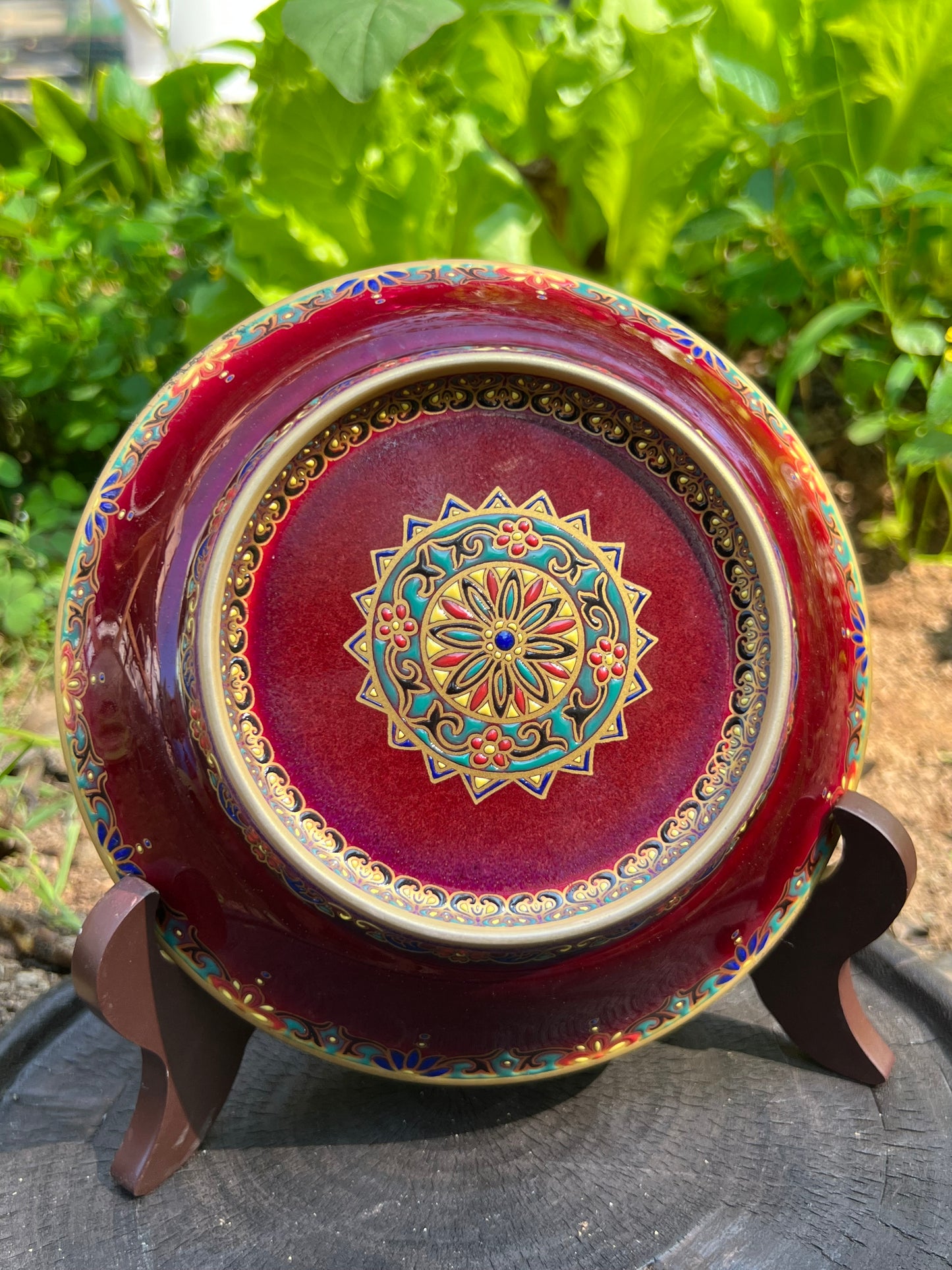 This is a Chinese Jingdezhen lang yao red-glazed lang yao hong teapot.this is a ceramic teapot gaiwan