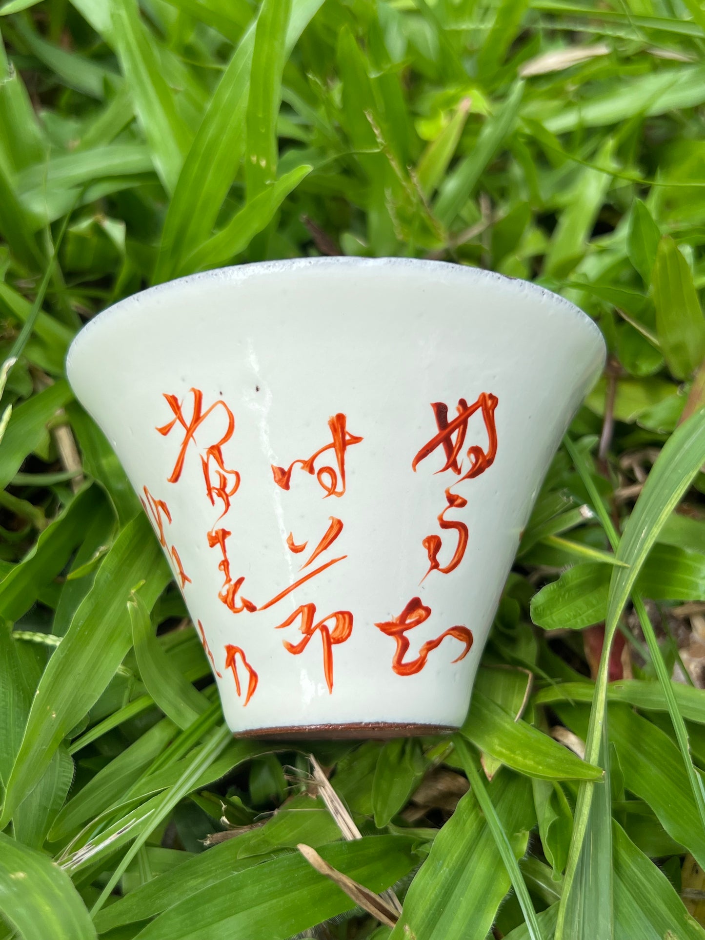 this is a pottery alum red gaiwan 