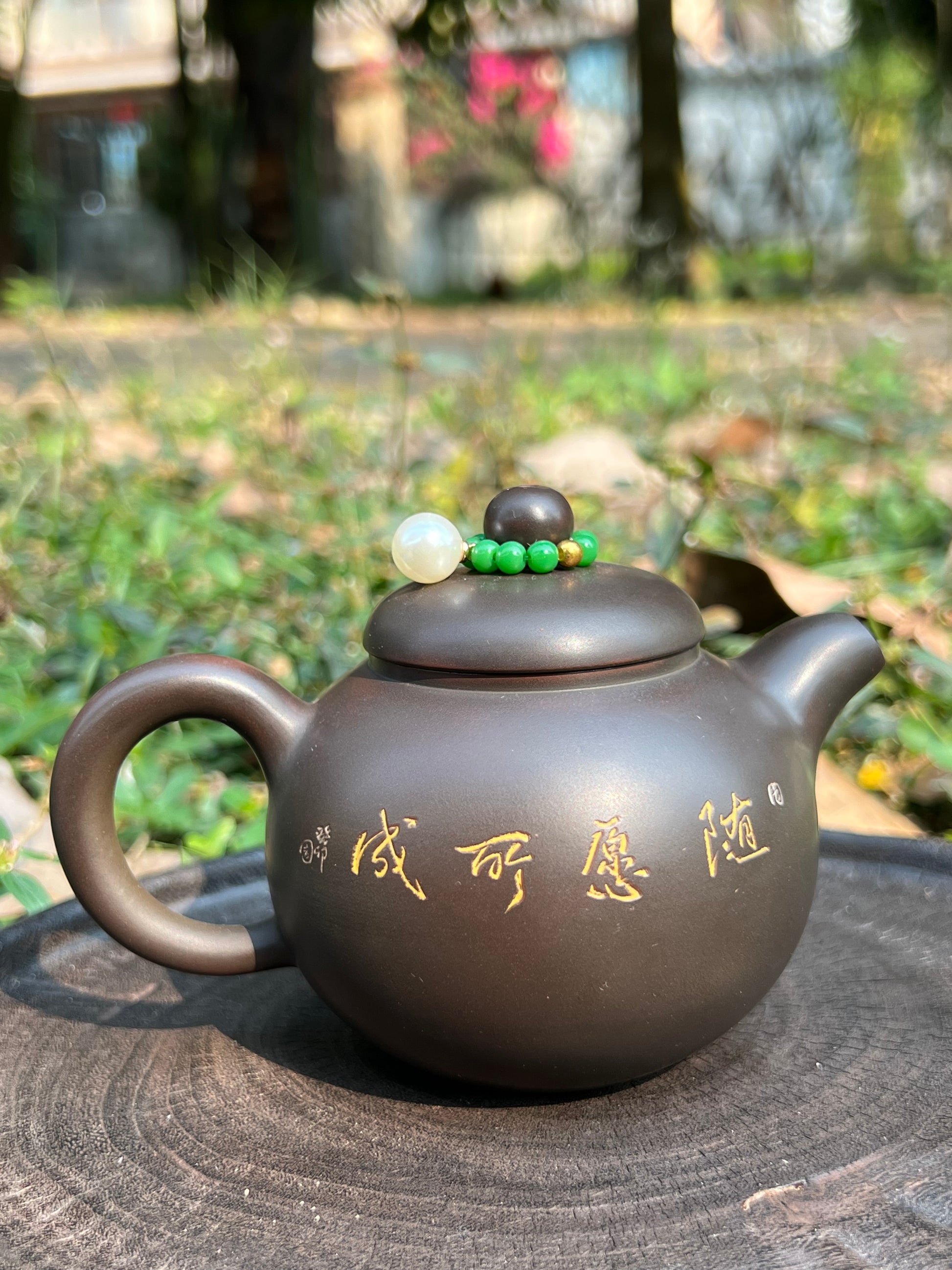 This is a Nixing teapot.this is a Chinese Nixing pottery clay teapot