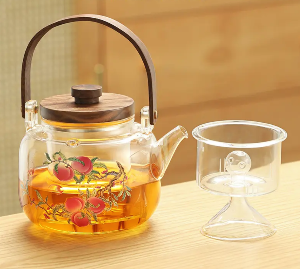 This is an glass kettle