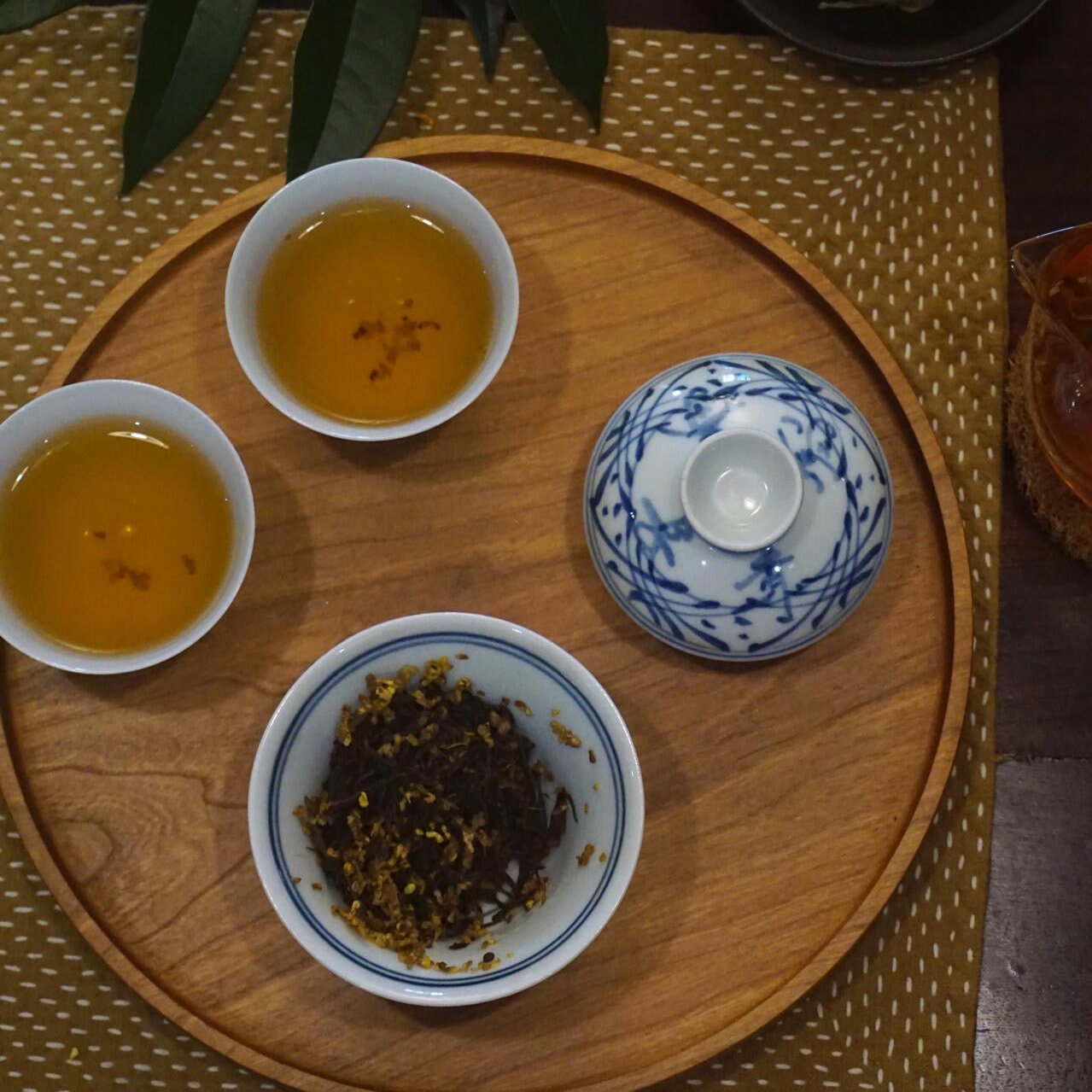 this is Chinese detox tea osmanthus jiuqu hongmei black tea