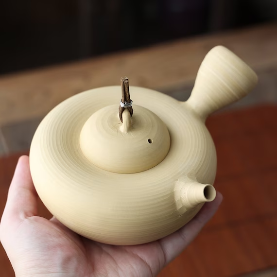 This is a pottery kettle