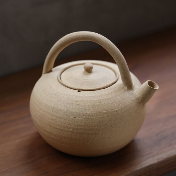 This is a pottery kettle