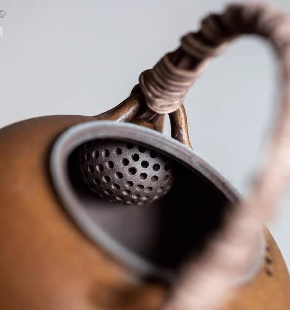 This is a pottery kettle