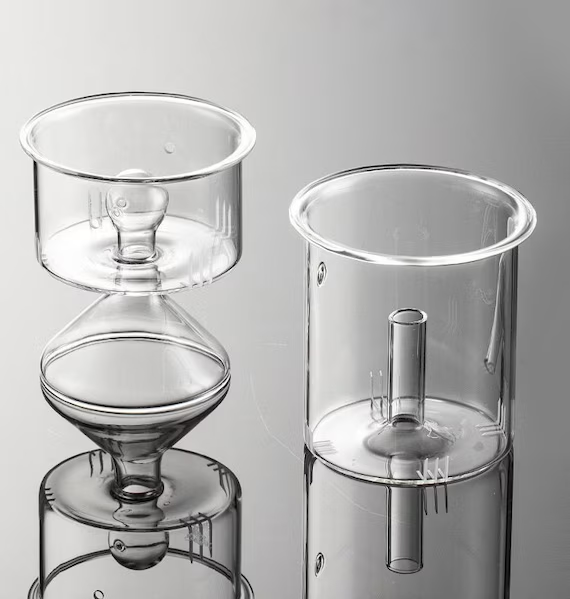 This is a glass kettle