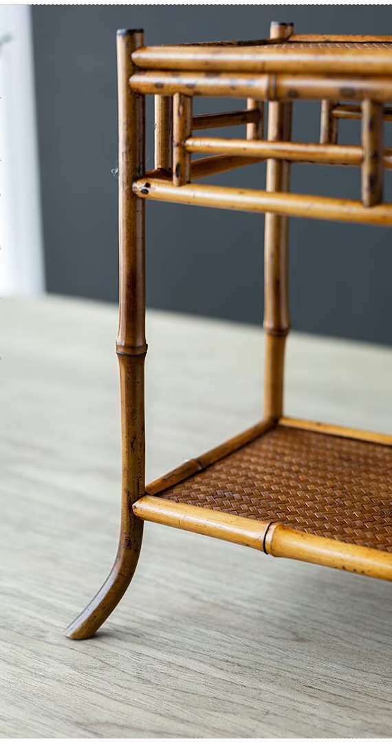 This is a meilu bamboo shelf bamboo rack.this is a bamboo teaware storage shelf