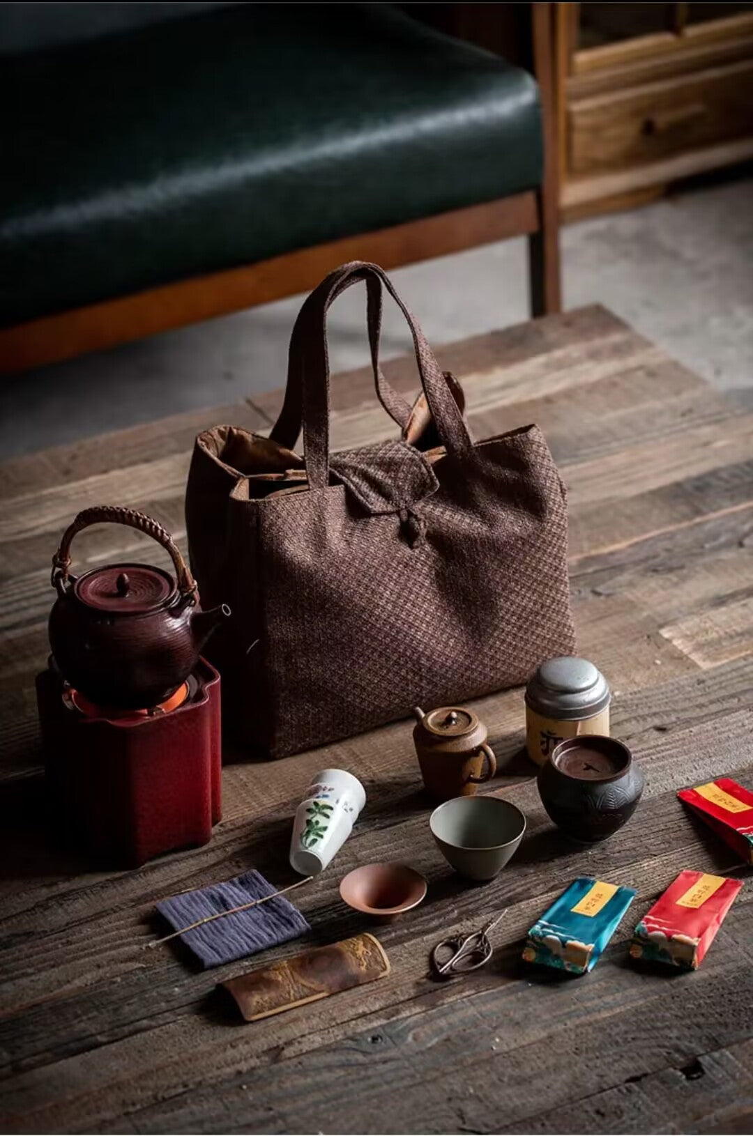 This is a linen storage bag.this is a cloth tea bag