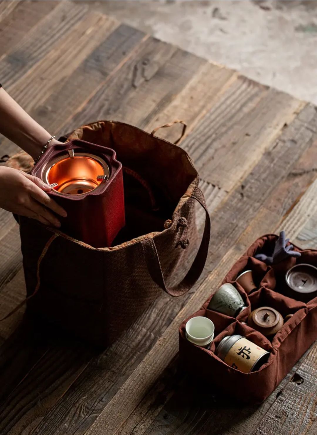 This is a linen storage bag.this is a cloth tea bag