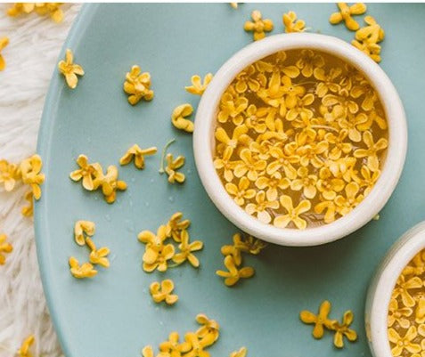 this is Chinese dried osmanthus flower tea