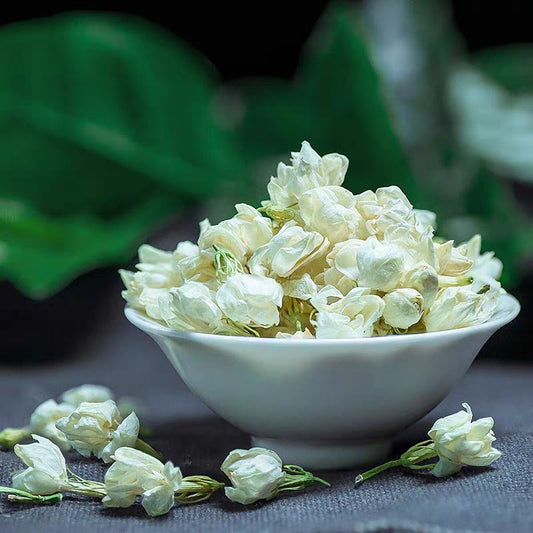 This is Chinese dried jasmine flower bud tea