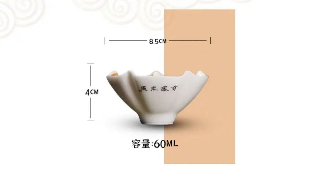 this is a Chinese Jingdezhen alum red phoenix teacup.this is a ceramic teacup