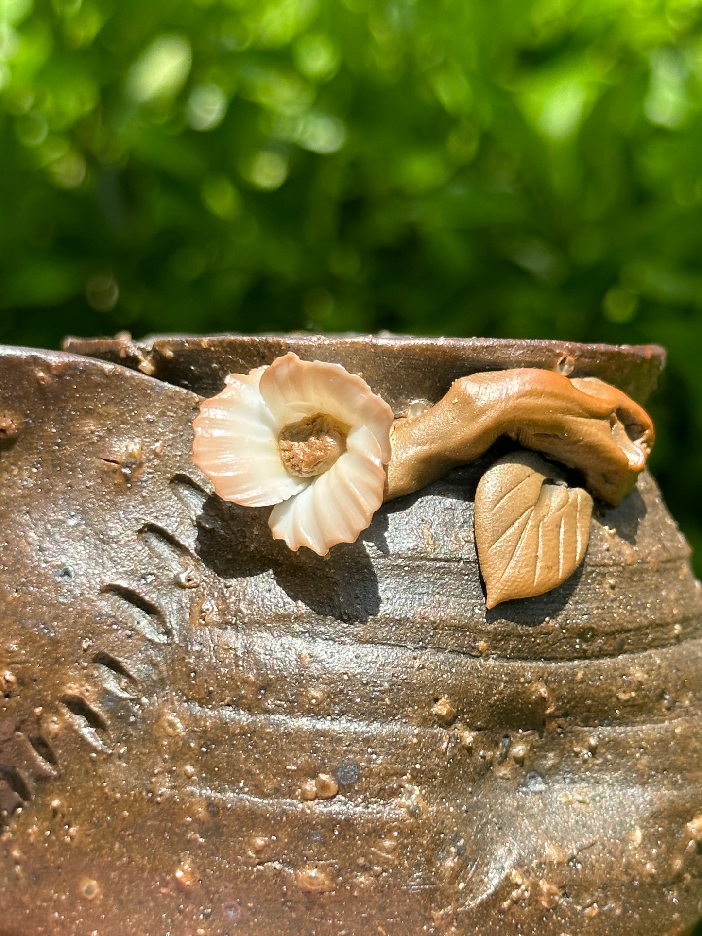 This is a woodfired pottery teapot baoping