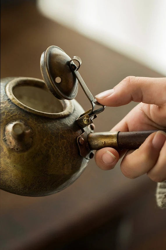 This is a copper kettle