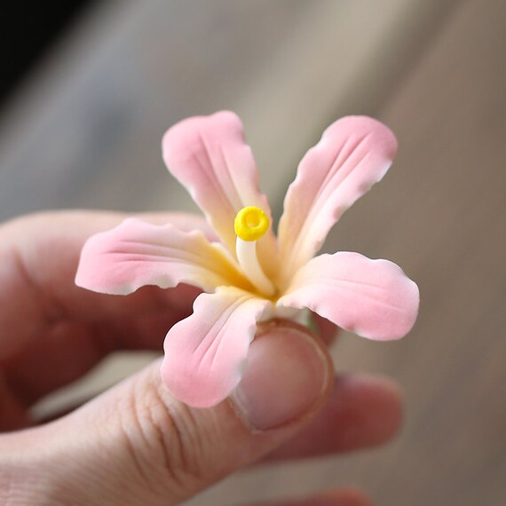 This is a ceramic flower incense holder