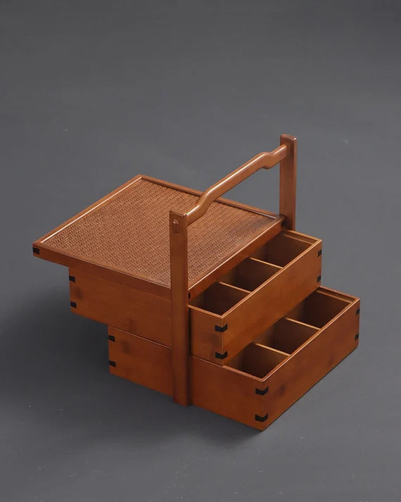 This is a bamboo basket.this is a bamboo storage box