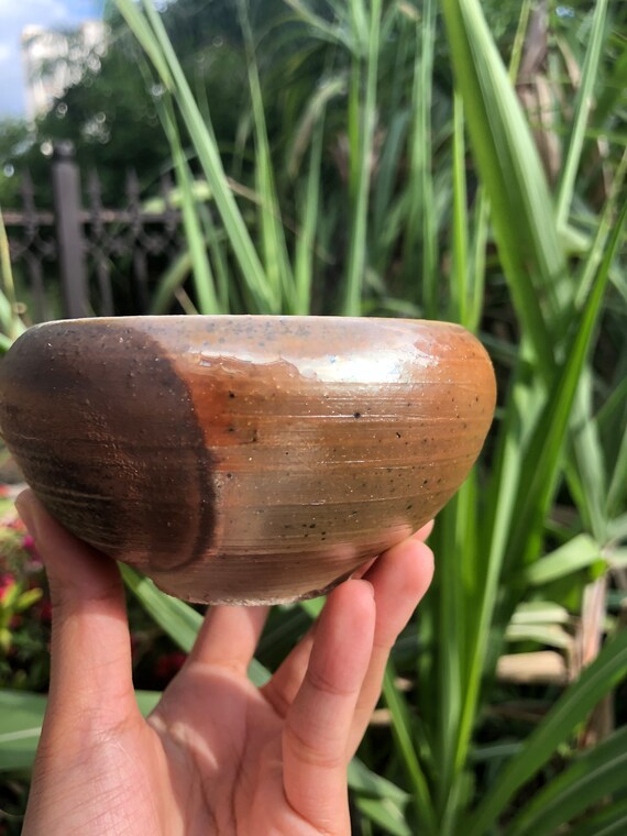 This is a woodfired pottery faircup gongdaobei