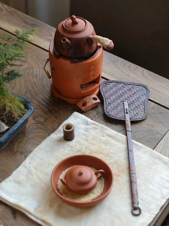 this is a bamboo weaving fan