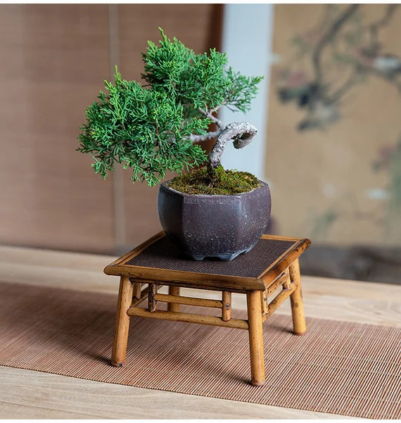 This is a bamboo mini shelf.this is a bamboo teaware storage shelf