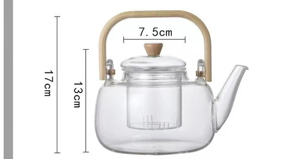 This is a glass kettle