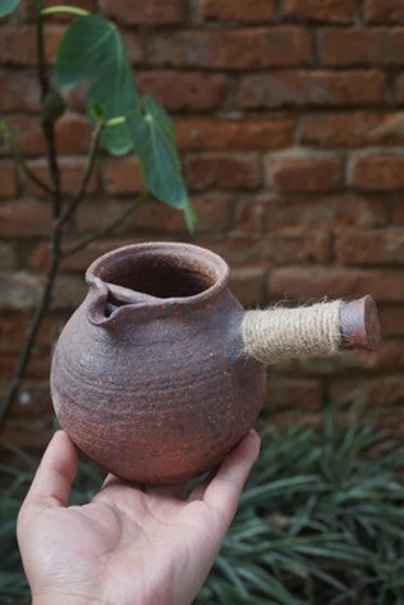 Ceramic Teapot Small Pottery Tea Pot Handmade Serving Teapot Vintage  Chinese Japanese Style Tea Kettle Hot Water Boiling Pot