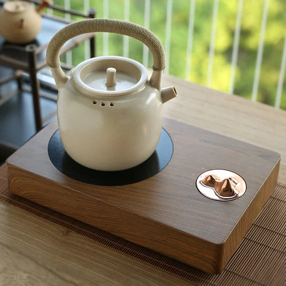 This is a ceramic kettle