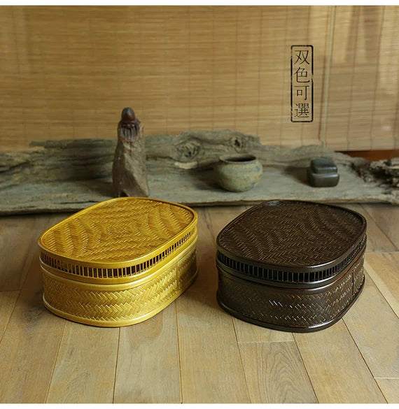 This is a bamboo basket