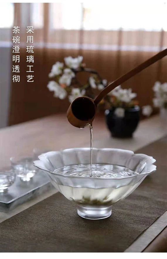 This is a liuli tea bowl