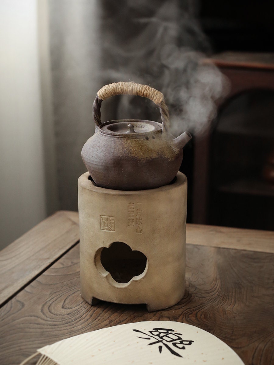 This is a pottery kettle