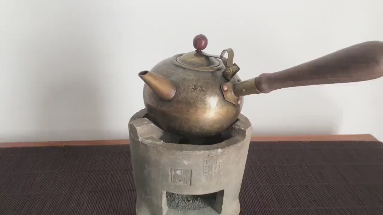 This is a copper kettle