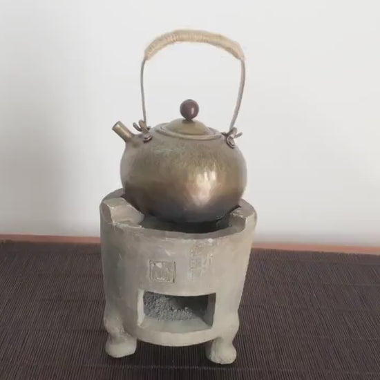 This is a copper kettle