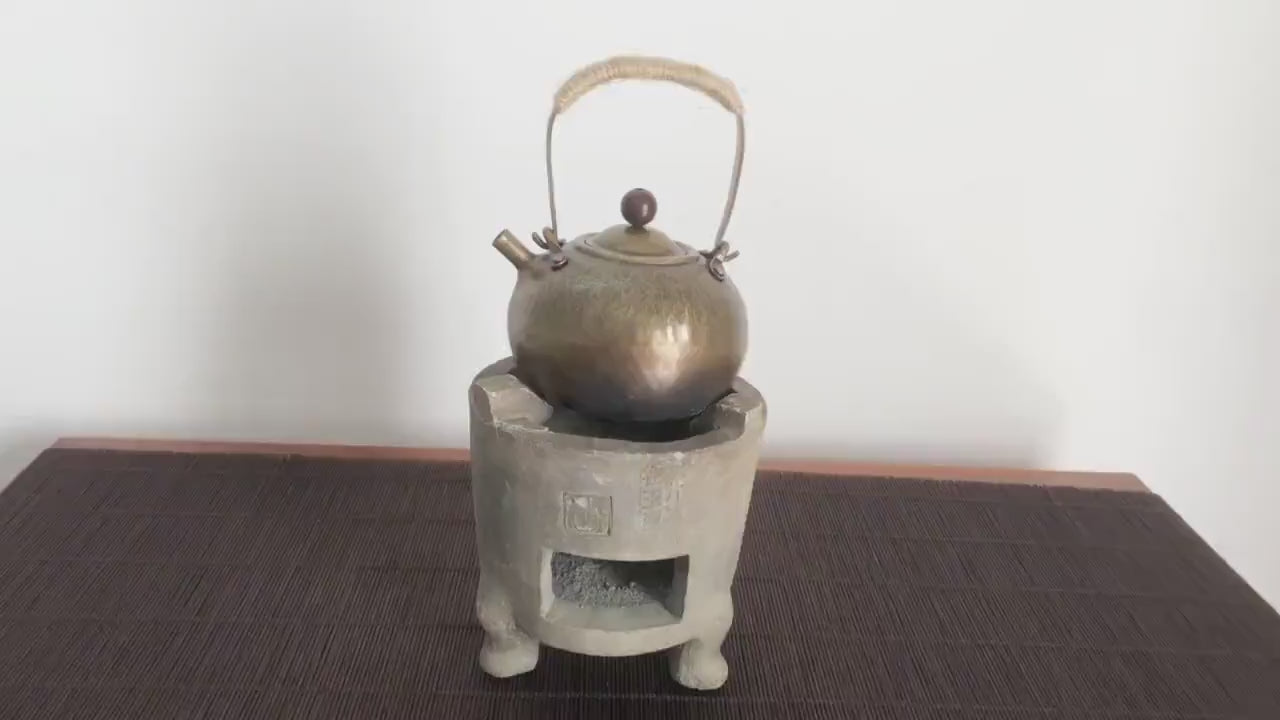 This is a copper kettle