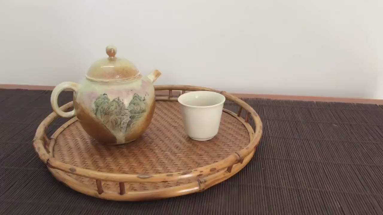 This is a meilu bamboo shelf bamboo tray.