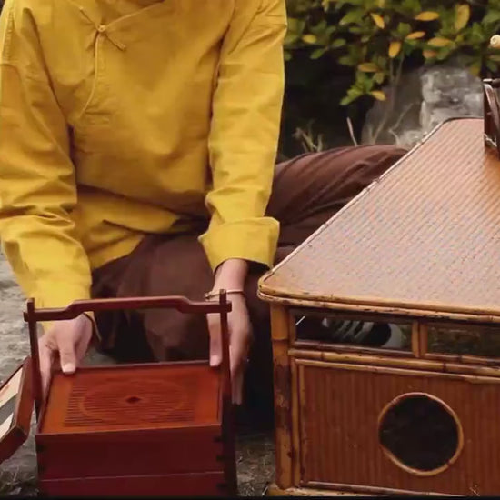 This is a bamboo basket.this is a bamboo storage box