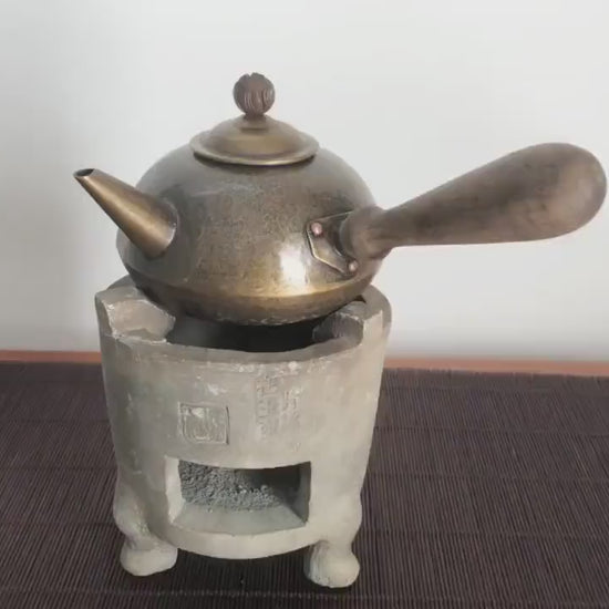 This is a copper kettle