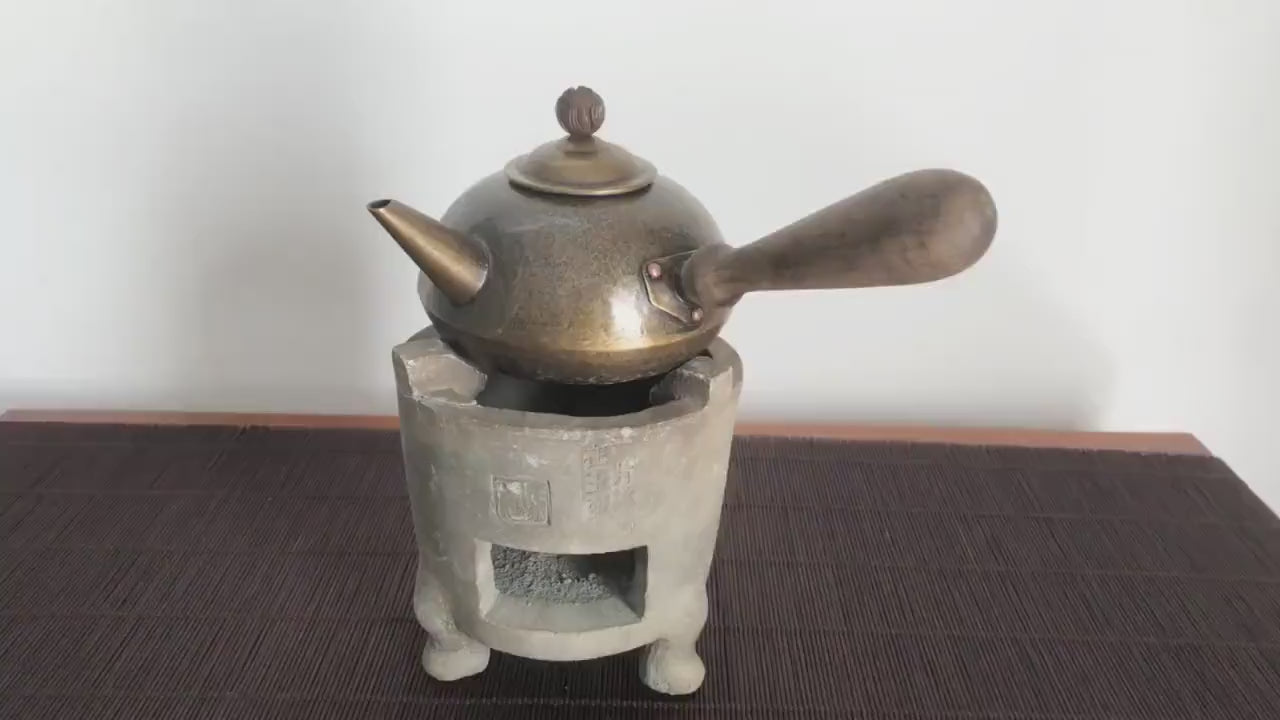 This is a copper kettle