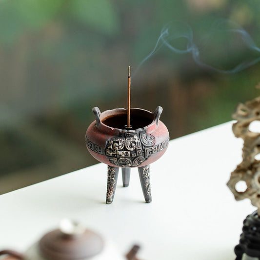 Handemade Incense Holder Incense burner Zen Chinese Classic Ornament Home Deco Design Indoor incense Plug