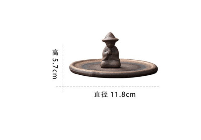 Incense Holder Handmade Orignial Pottery Incense Burner