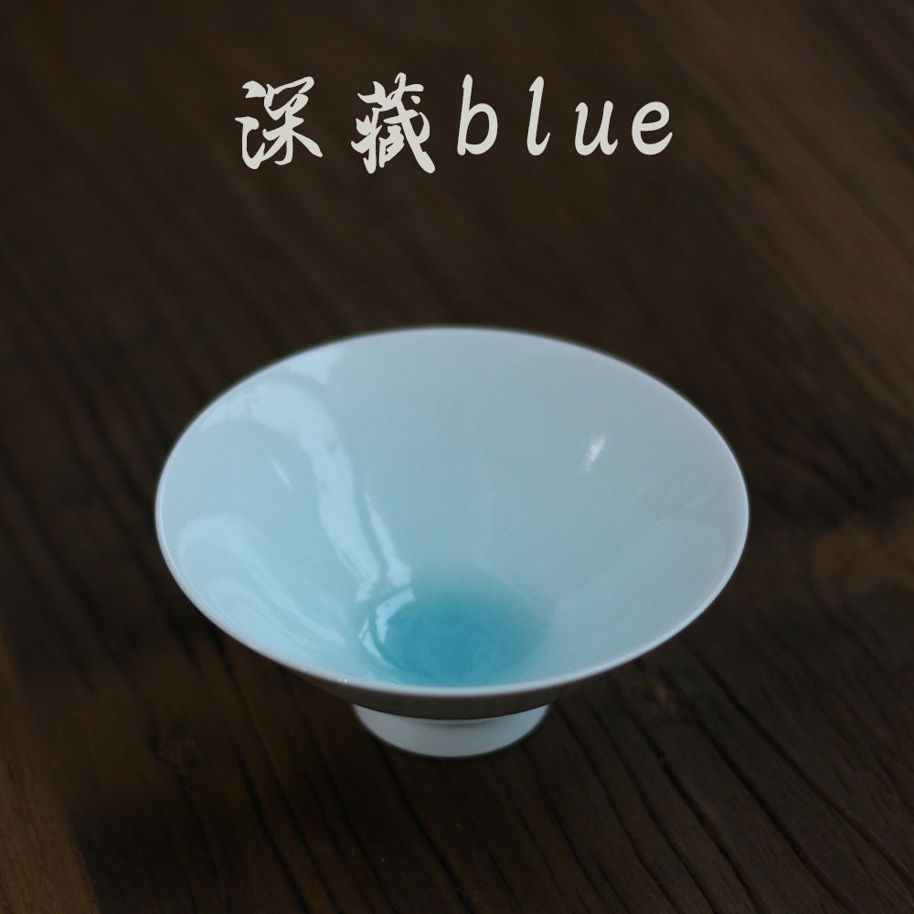 This is a ceramic teacup