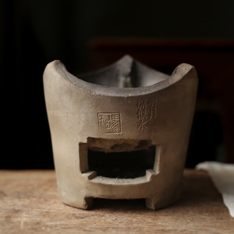 This is a pottery stove