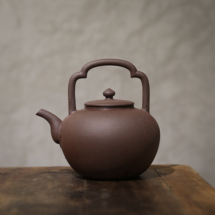 This is a pottery kettle