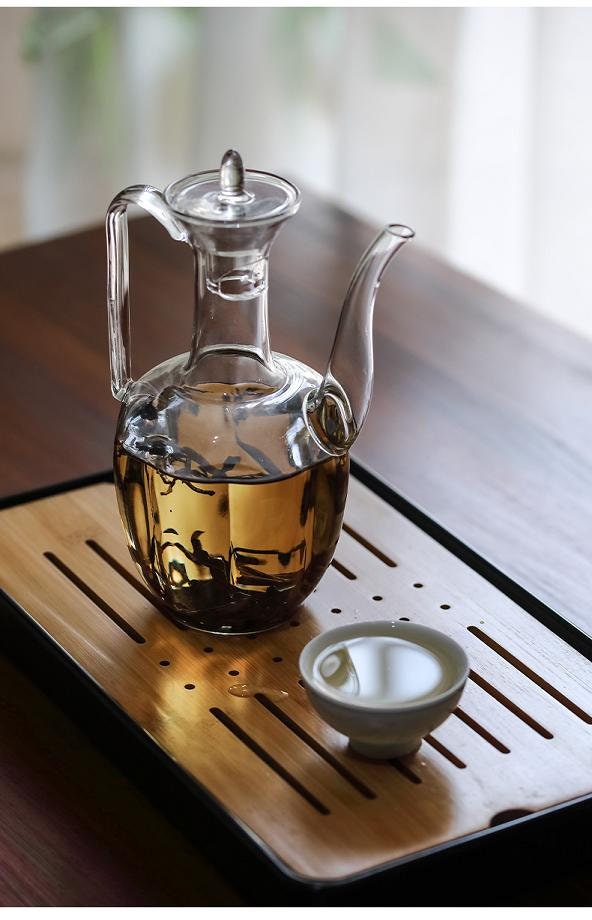 Handmade Song Dynasty Style Heat-Resistant Glass Teapot/Kettle