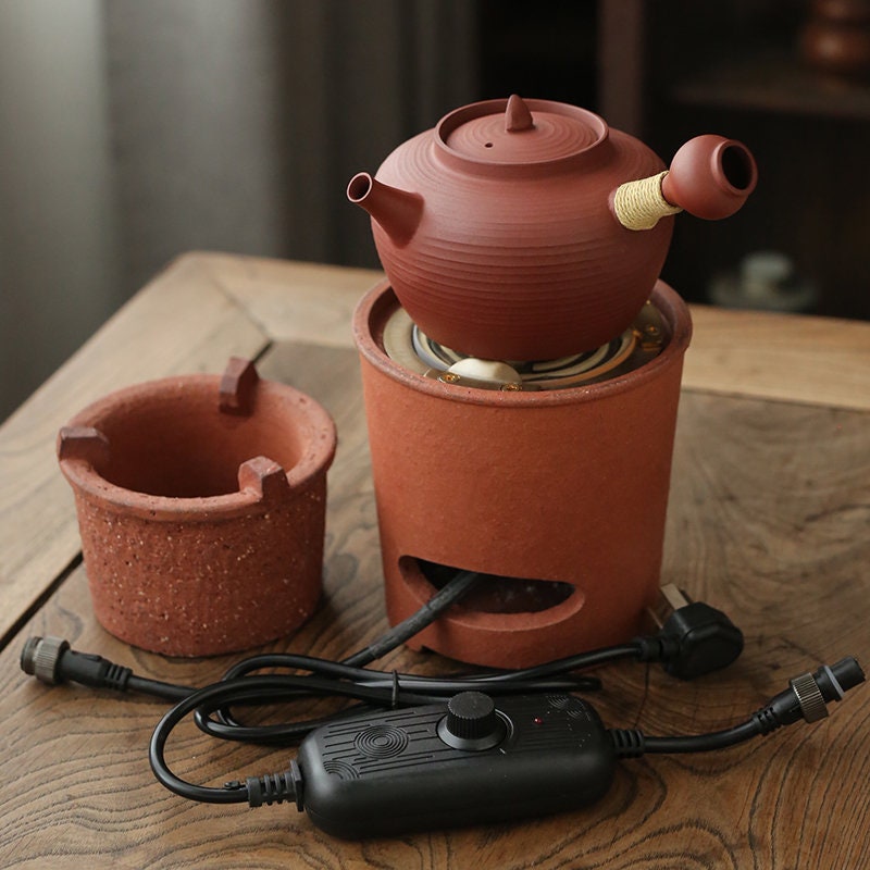 This is a pottery kettle