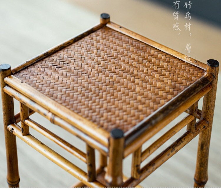 This is a meilu bamboo shelf bamboo rack.this is a bamboo teaware storage shelf