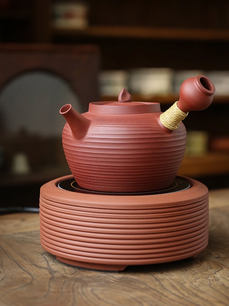 This is a pottery kettle