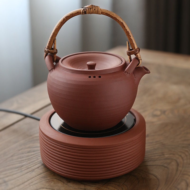 This is a pottery kettle