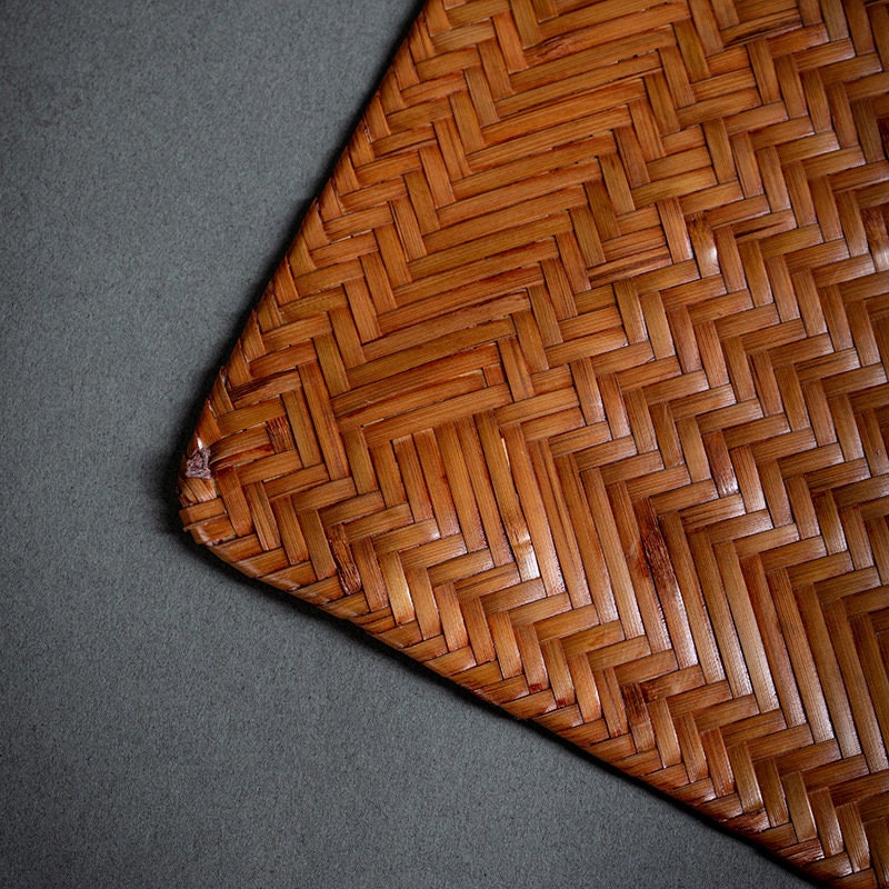 This is a bamboo weaving tea cushion  table cloth